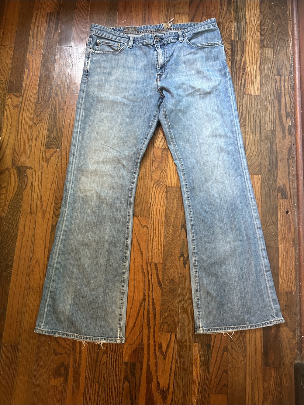 Ag Adriano Goldschmied Light Wash Bootcut Jeans